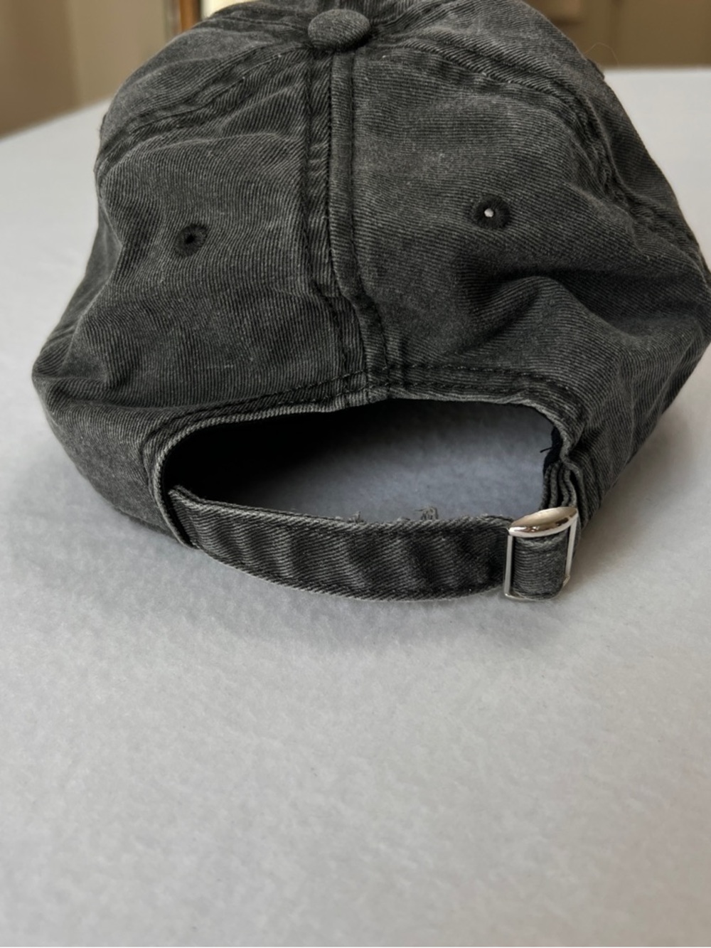 Smokey Bear Official Hat Cap Strapback One Size Grey Adjustable Distressed - Picture 3 of 5